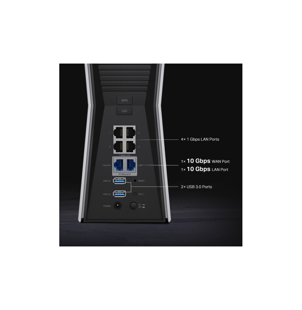 Routeur WiFi 7 TP-Link Archer BE805 BE19000 tri-bande