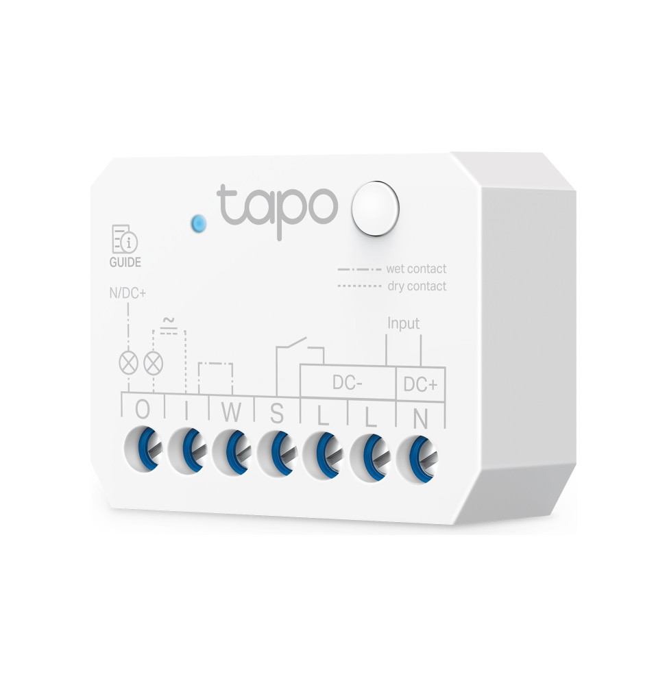 Module interrupteur connecté TP-Link Tapo S110E contact sec (TAPO S110E) — image 1