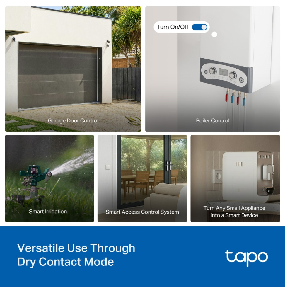 Module interrupteur connecté TP-Link Tapo S110E contact sec (TAPO S110E) — image 3