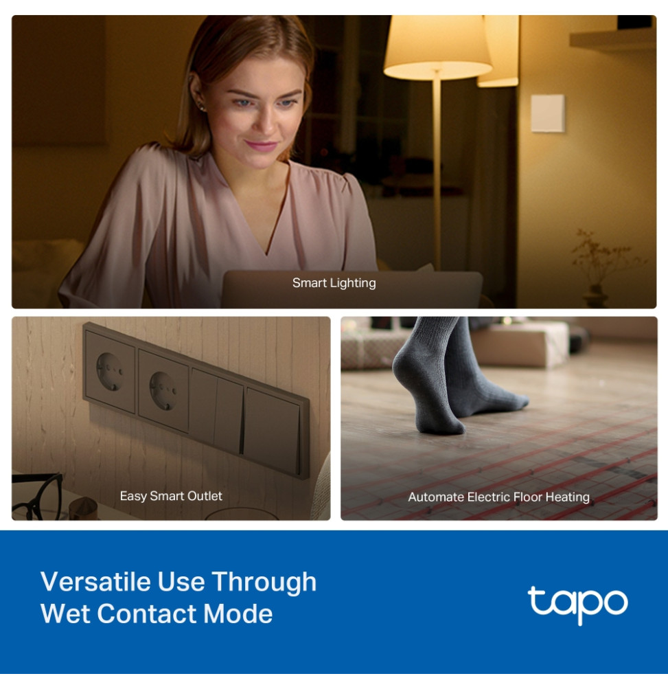 Module interrupteur connecté TP-Link Tapo S110E contact sec (TAPO S110E) — image 4