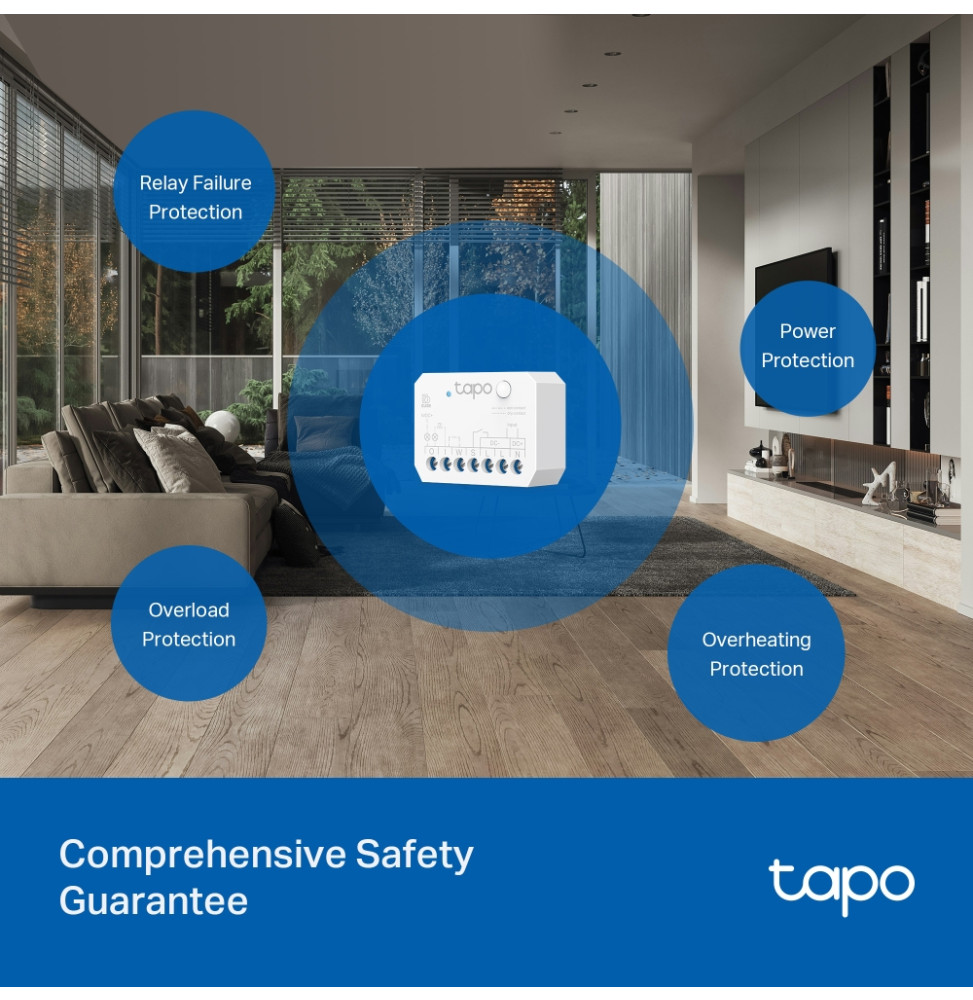 Module interrupteur connecté TP-Link Tapo S110E contact sec (TAPO S110E) — image 8