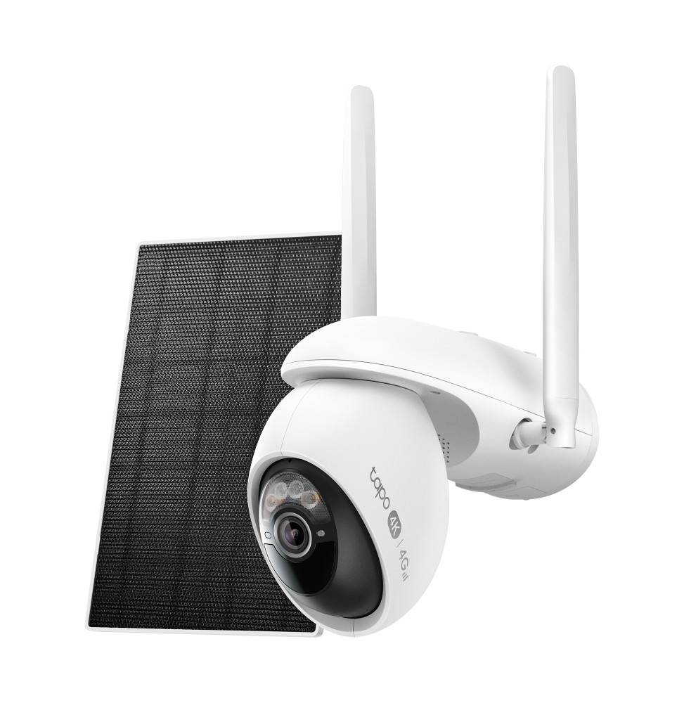 Caméra de surveillance solaire TP-Link Tapo C665G Kit 4G LTE 4K QHD panoramique/inclinable (C665G KIT) — image 1