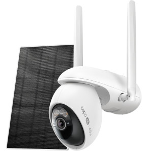 كاميرا مراقبة شمسية TP-Link Tapo C665G Kit 4G LTE 4K QHD قابلة للدوران والإمالة (C665G KIT)