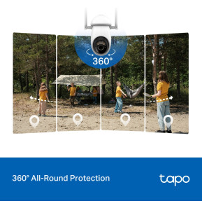 كاميرا مراقبة شمسية TP-Link Tapo C665G Kit 4G LTE 4K QHD قابلة للدوران والإمالة (C665G KIT) — صورة 7
