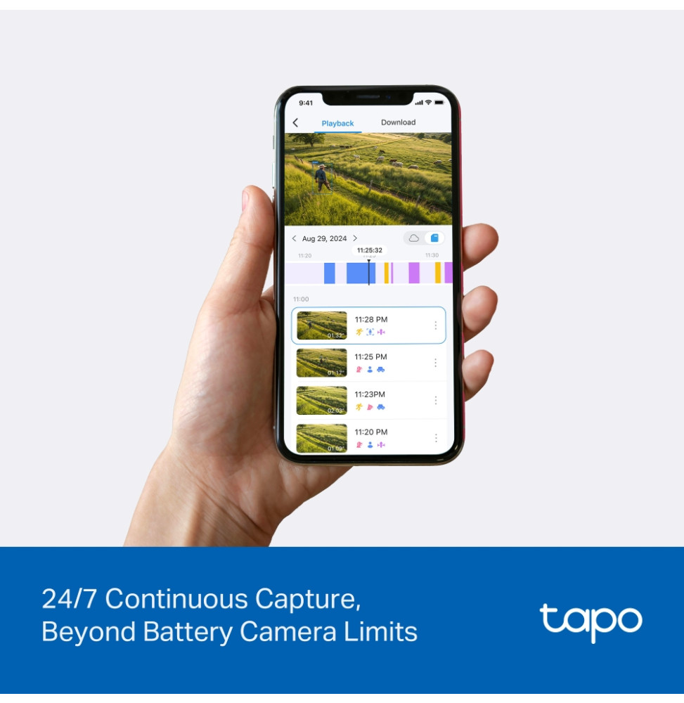 كاميرا مراقبة شمسية TP-Link Tapo C665G Kit 4G LTE 4K QHD قابلة للدوران والإمالة (C665G KIT) — صورة 10