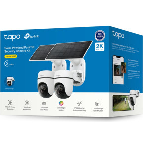 كاميرا مراقبة شمسية TP-Link Tapo C610 Kit 2K دوارة/مائلة (TAPO C610 KIT) — صورة 4