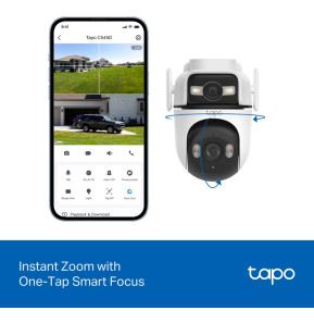 كاميرا مراقبة خارجية TP-Link Tapo C545D 2K WiFi بعدستين (TAPO C545D) — صورة 8