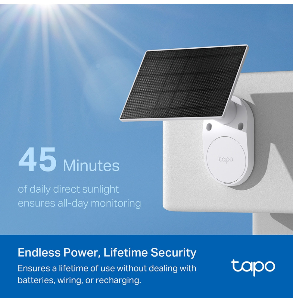 Caméra de surveillance solaire TP-Link Tapo C410 Kit 2K (TAPO C410 KIT) — image 5