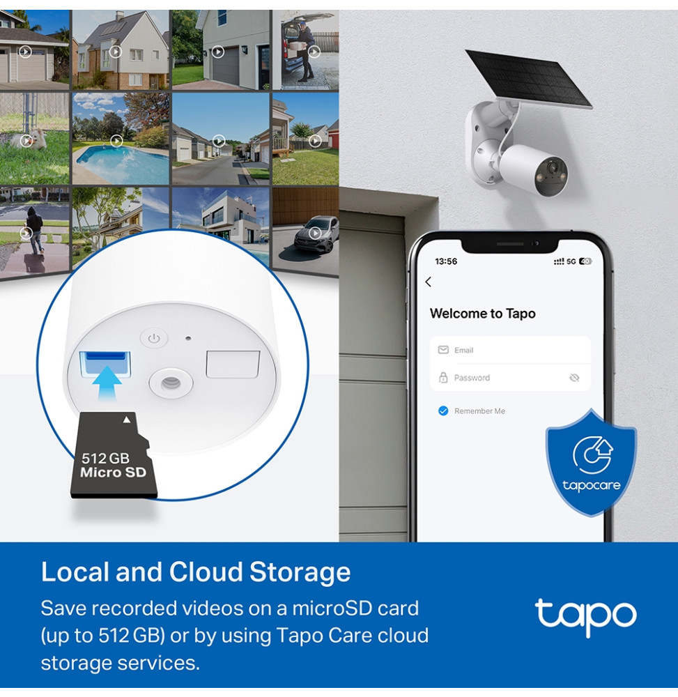 Caméra de surveillance solaire TP-Link Tapo C410 Kit 2K (TAPO C410 KIT) — image 10