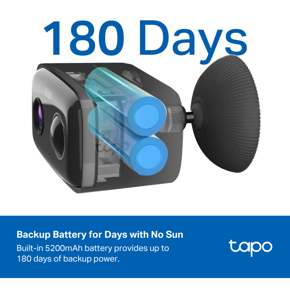Caméra de sécurité solaire TP-Link Tapo C401 Kit sur batterie (TAPO C401 KIT) — image 5