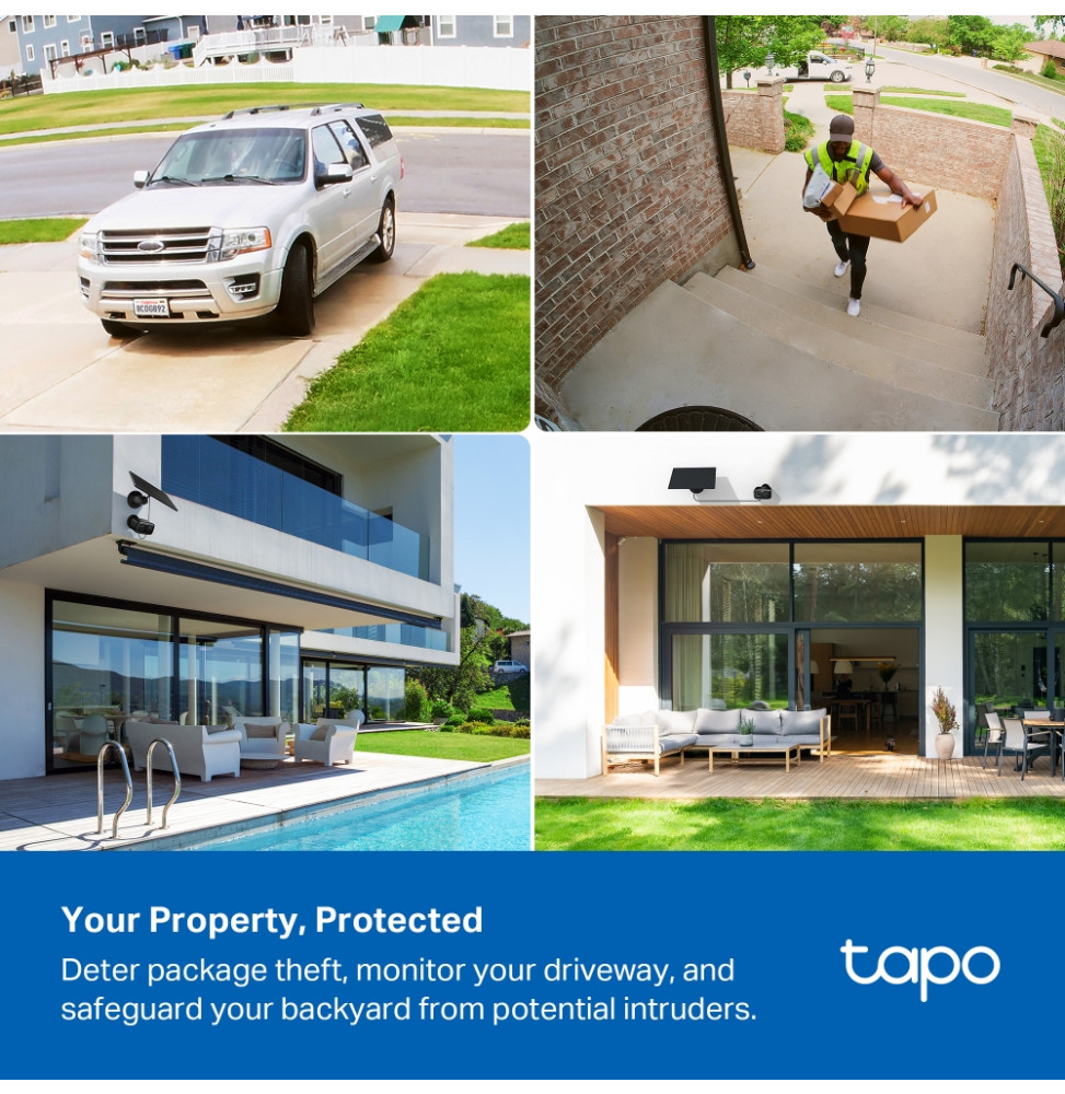 كاميرا مراقبة شمسية TP-Link Tapo C401 Kit تعمل بالبطارية (TAPO C401 KIT) — صورة 6
