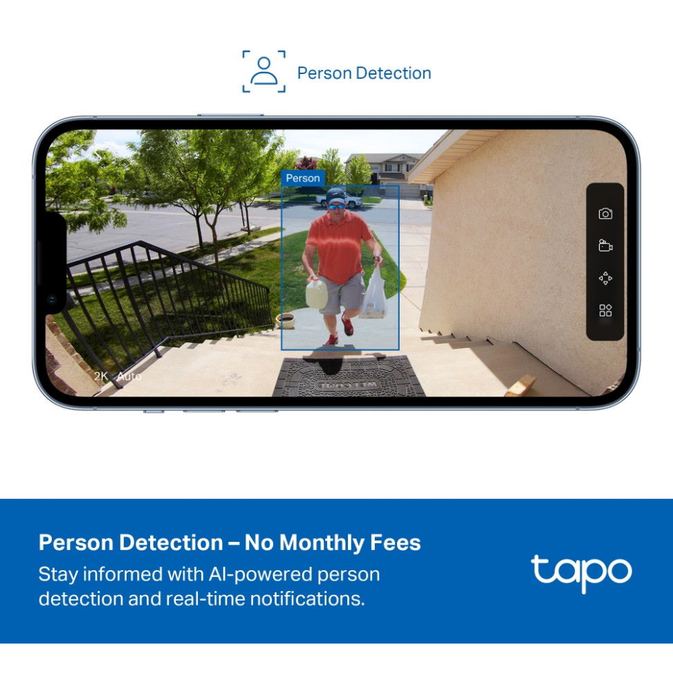Caméra de sécurité solaire TP-Link Tapo C401 Kit sur batterie (TAPO C401 KIT) — image 8