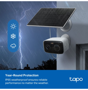 كاميرا مراقبة بالبطارية TP-Link Tapo C400 Kit مع لوح شمسي (TAPO C400 KIT) — صورة 6