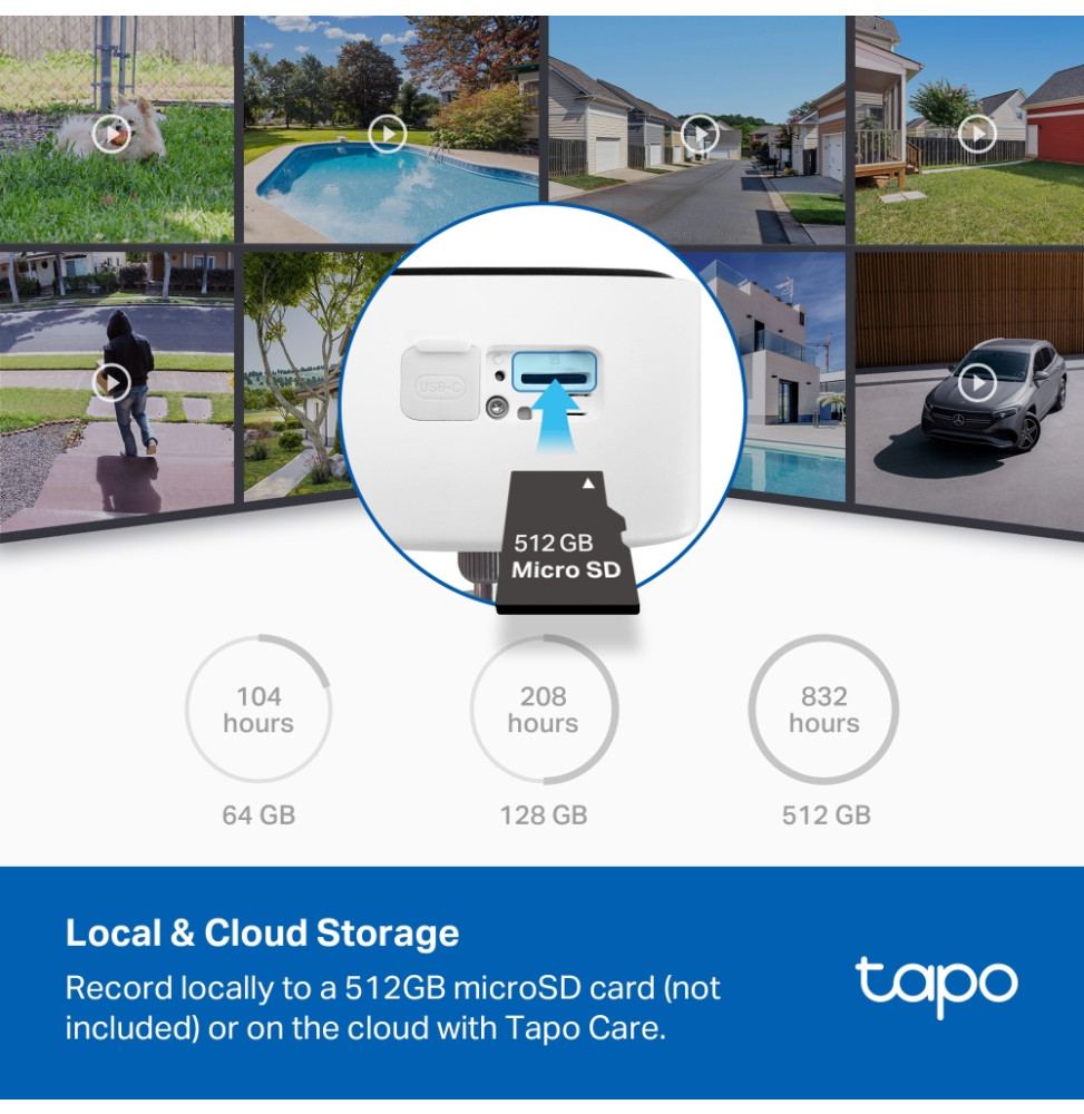 كاميرا مراقبة بالبطارية TP-Link Tapo C400 Kit مع لوح شمسي (TAPO C400 KIT) — صورة 9