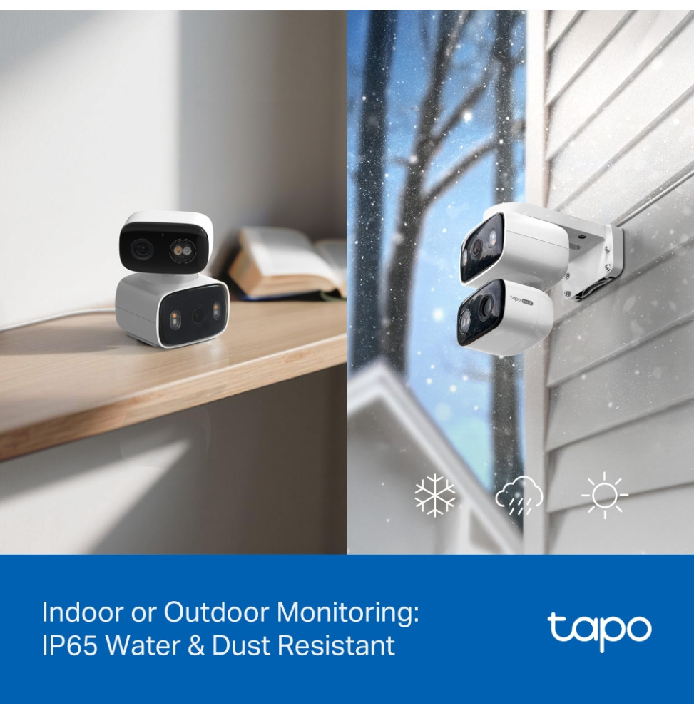 Caméra de surveillance IA TP-Link Tapo C246D double optique intérieur/extérieur (TAPO C246D) — image 6