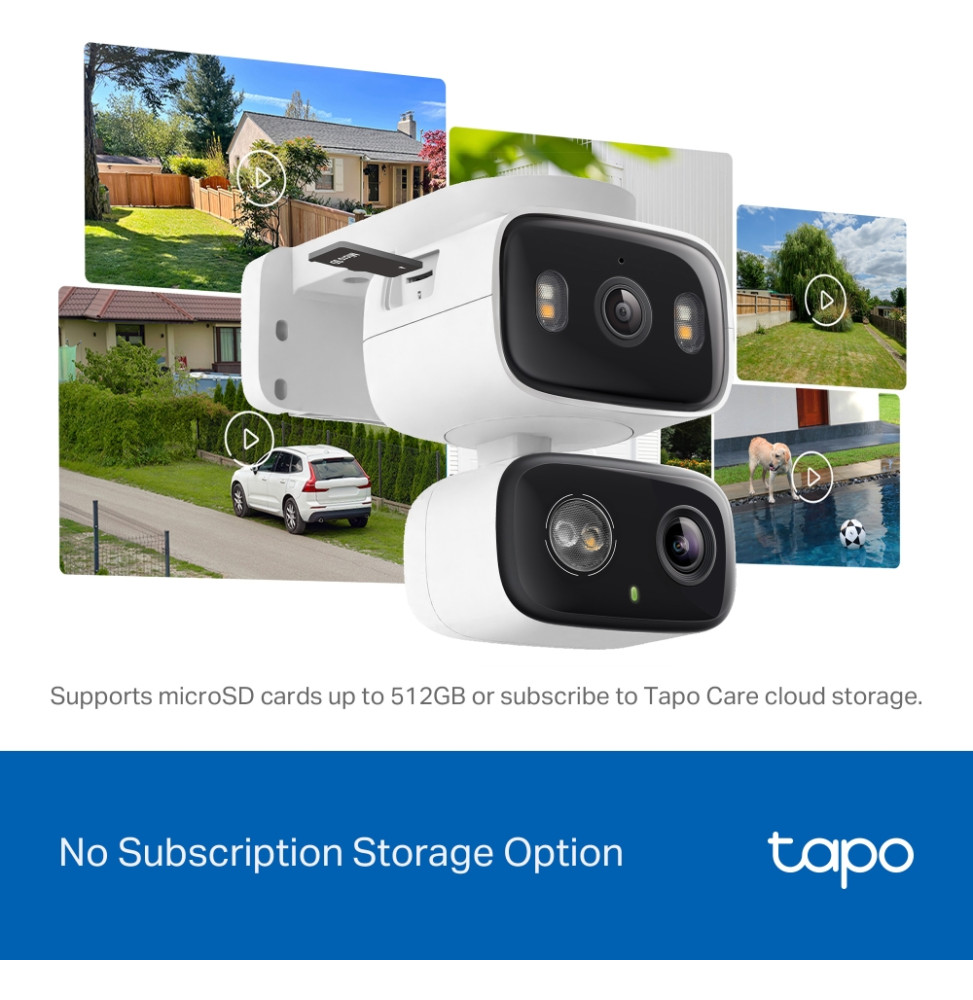 Caméra de surveillance IA TP-Link Tapo C246D double optique intérieur/extérieur (TAPO C246D) — image 9