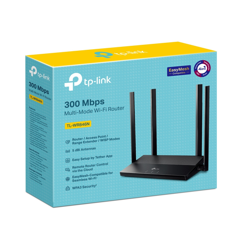 Routeur Wi-Fi TP-Link TL-WR846N N300 300 Mbps (TL-WR846N) — image 8