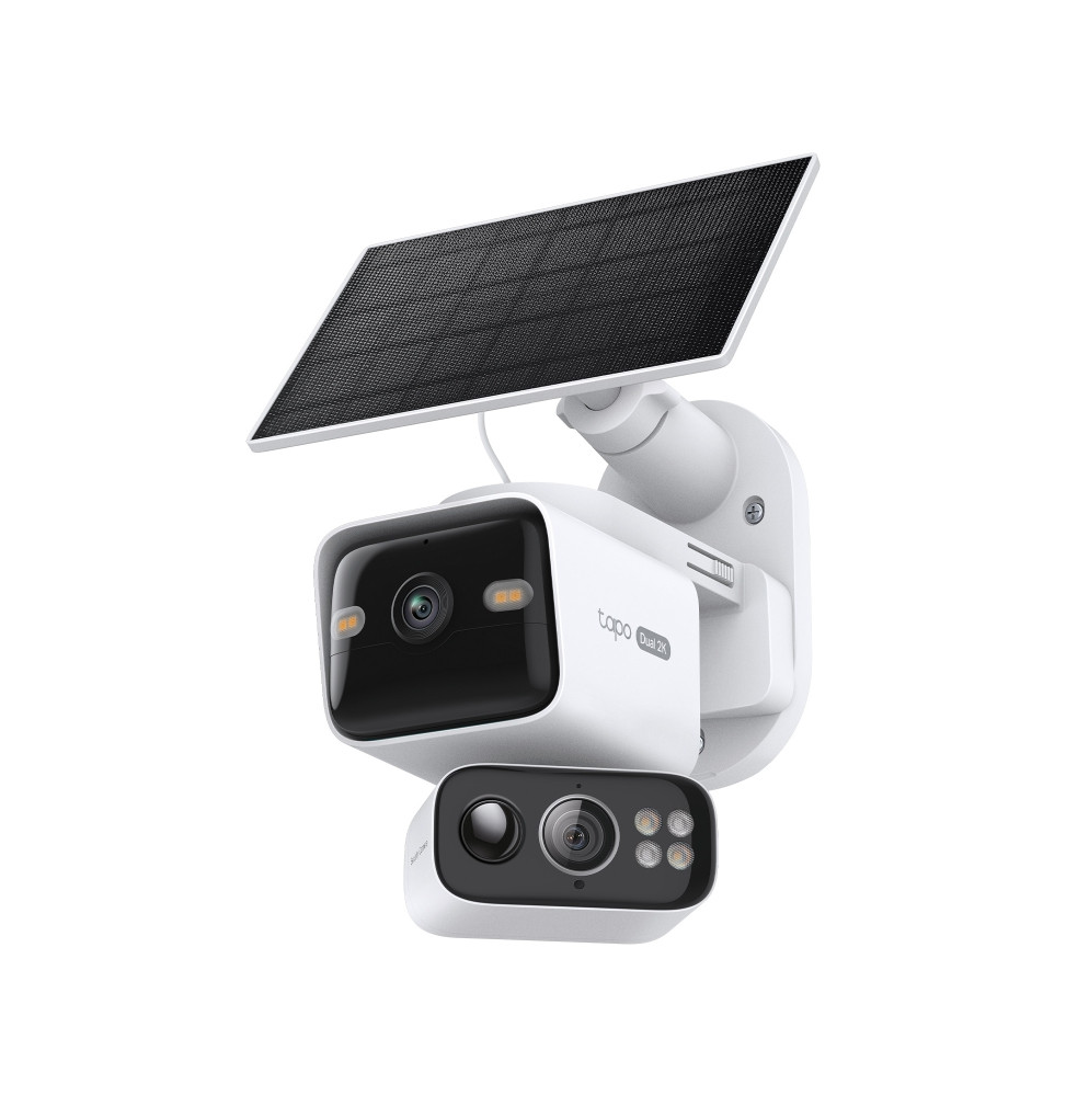 Caméra de sécurité solaire TP-Link Tapo C645D Kit 2K double objectif panoramique/inclinable (TAPO C645D KIT) — image 1