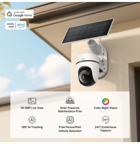 كاميرا مراقبة شمسية TP-Link Tapo C630 Kit دوارة/مائلة (TAPO C630 KIT) — صورة 3