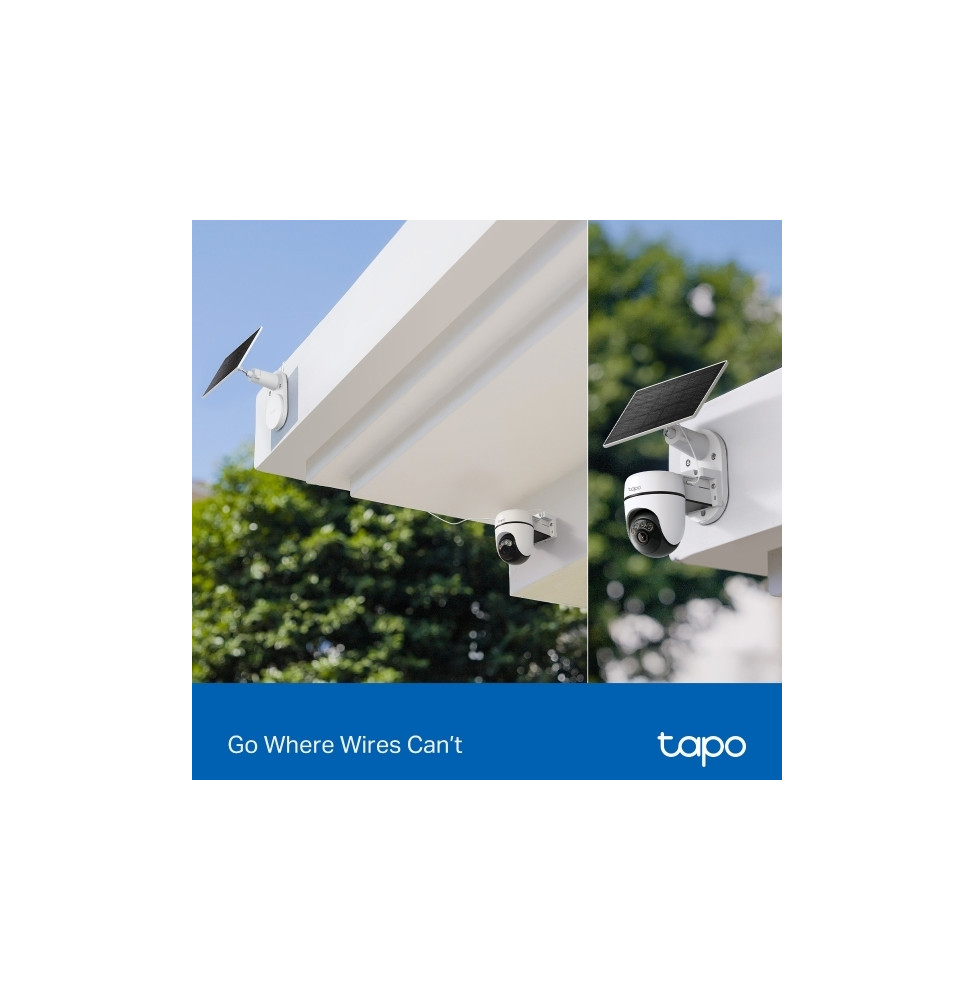 Caméra de surveillance solaire TP-Link Tapo C630 Kit panoramique/inclinable (TAPO C630 KIT) — image 4