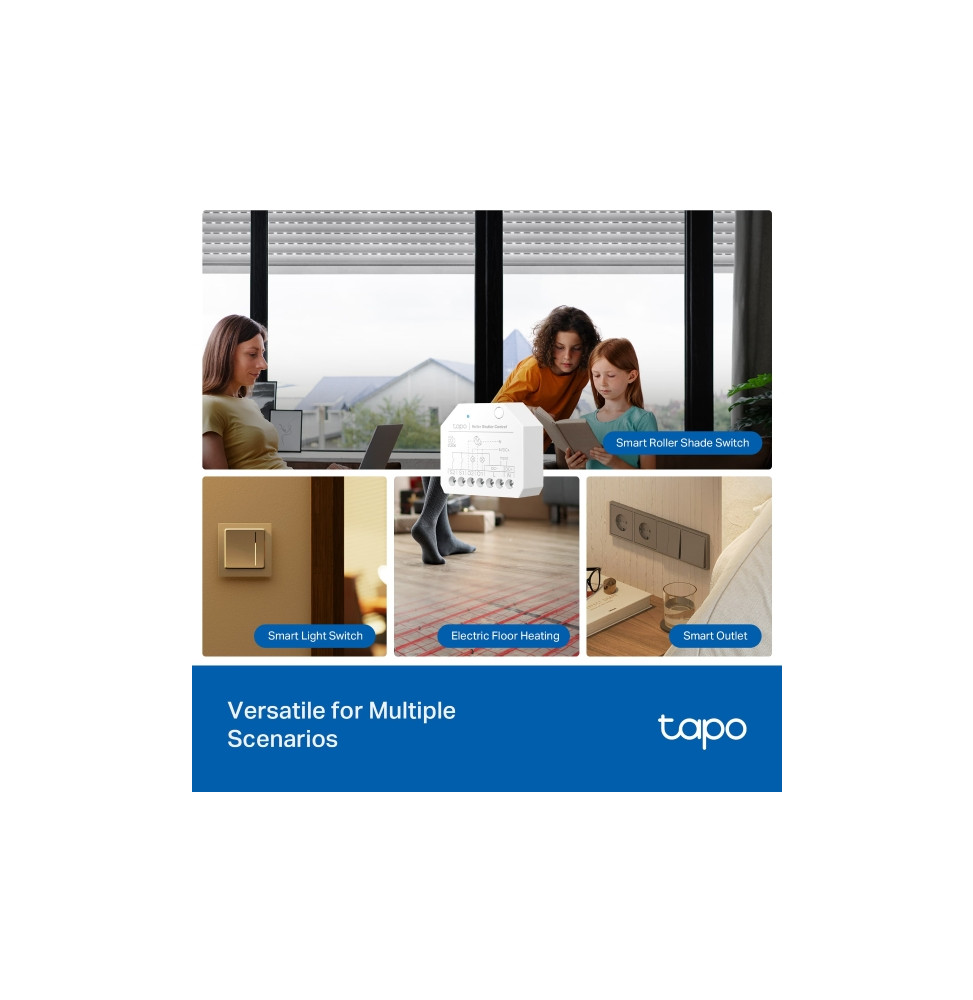 Module interrupteur connecté TP-Link Tapo S112 relais double (TAPO S112) — image 3