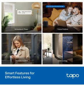 وحدة مفتاح ذكي TP-Link Tapo S112 بمرحّل مزدوج (TAPO S112) — صورة 6