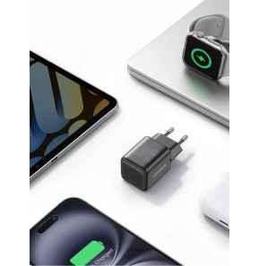 شاحن Ugreen X513 USB-C 30W GaN رمادي (55531) — صورة 5