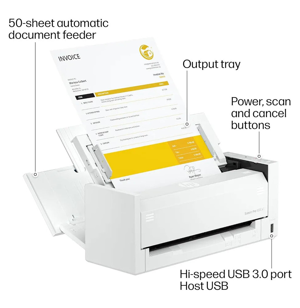 Scanner HP ScanJet Pro 4200 s1 (8Q4W2A) — image 11