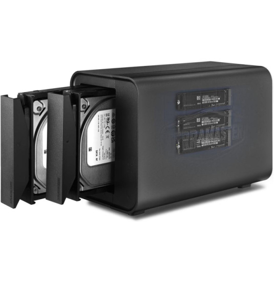 Boîtier disque dur externe TerraMaster DAS D5 Hybrid 5 baies