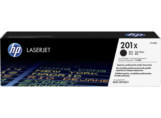 HP 201X Noir (CF400X) - Toner grande capacité HP LaserJet d'origine