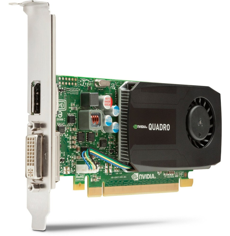 Carte Graphique Nvidia Quadro K600 1Go DDR3 DL-DVI+DP (C2J92AA - Main Image