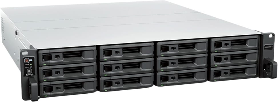 Serveur NAS 12 baies Synology RackStation® RS2423RP+II – vue 2