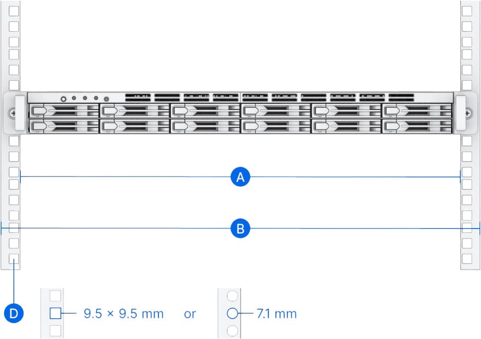 Kit rail coulissant Synology RKS-04 pour RackStation (RKS-04) – vue 2