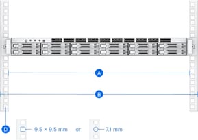 طقم قضبان انزلاقية Synology RKS-04 لـRackStation (RKS-04) — صورة 2