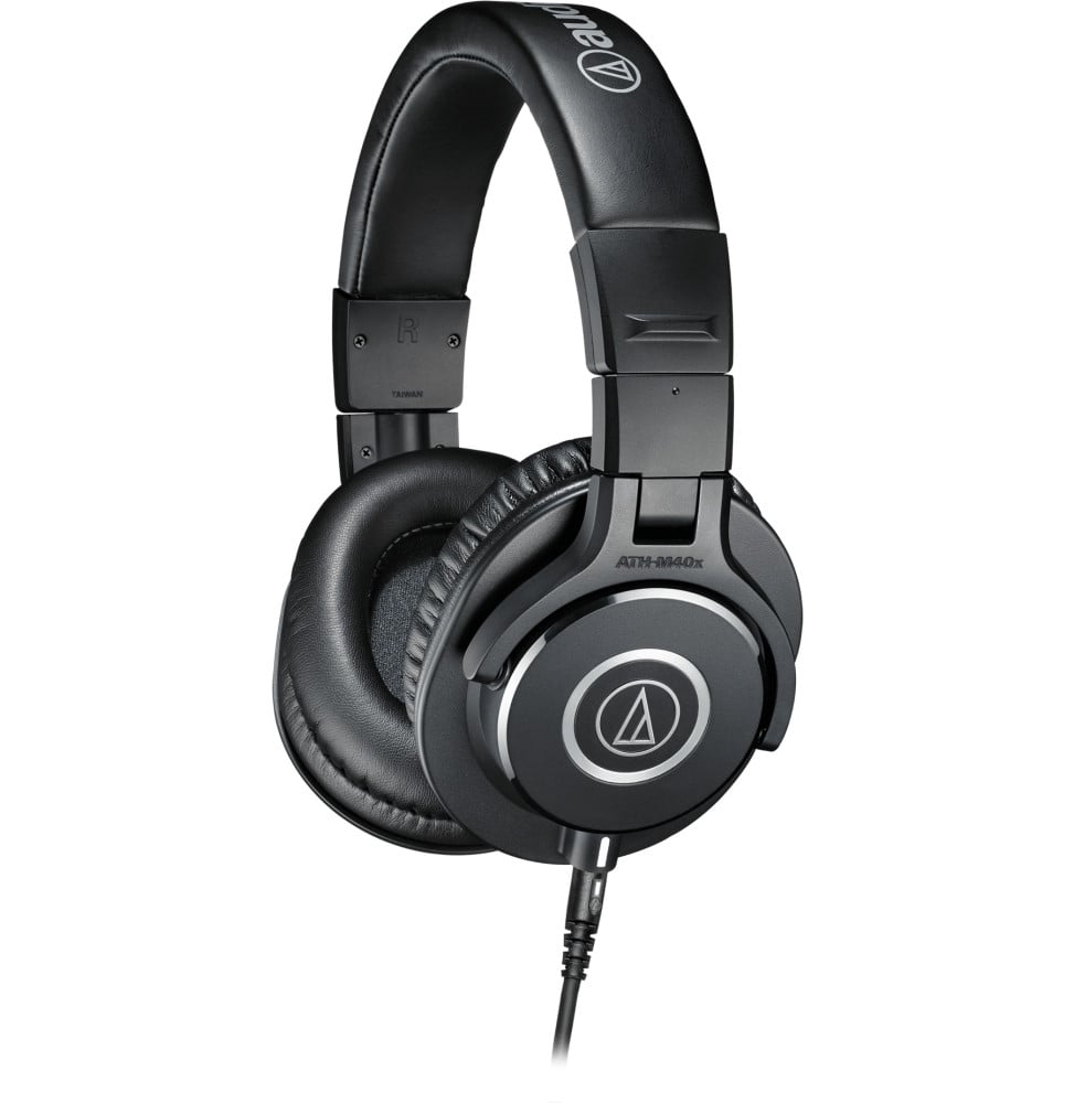Audio-Technica ATH-M40X — Casque studio monitoring professionnel, réponse plate