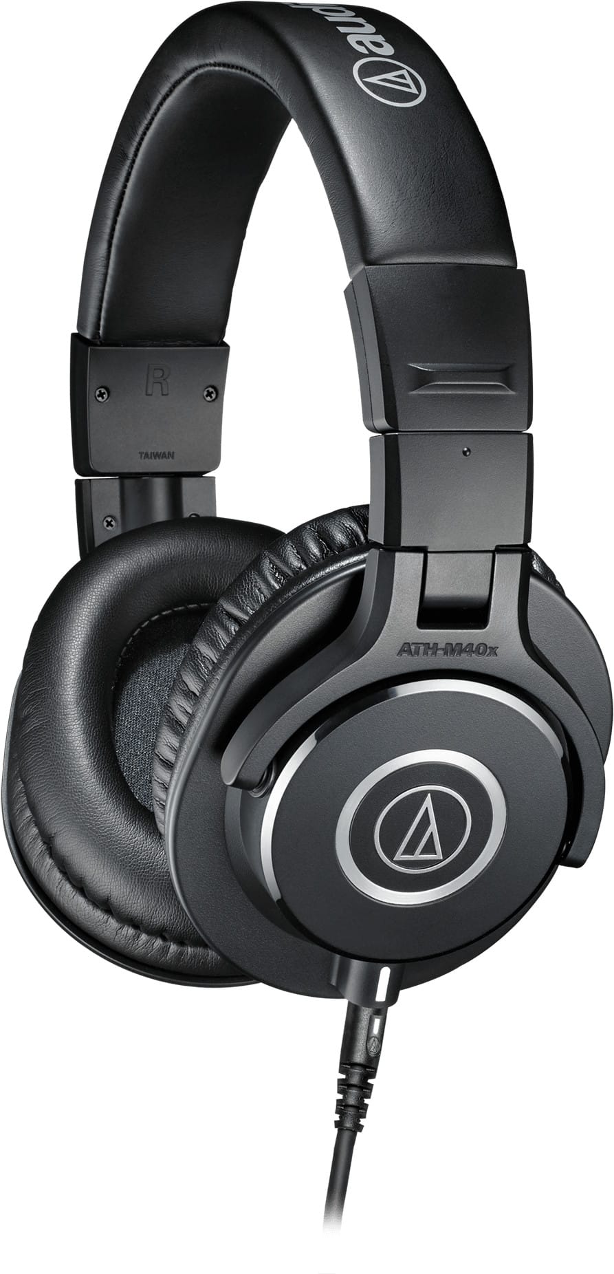 سماعة رأس احترافية لمراقبة الاستوديو Audio-Technica ATH-M40X، استجابة مسطحة