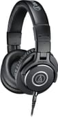 Audio-Technica ATH-M40X — Professional Studio Monitoring Headphones, flat response