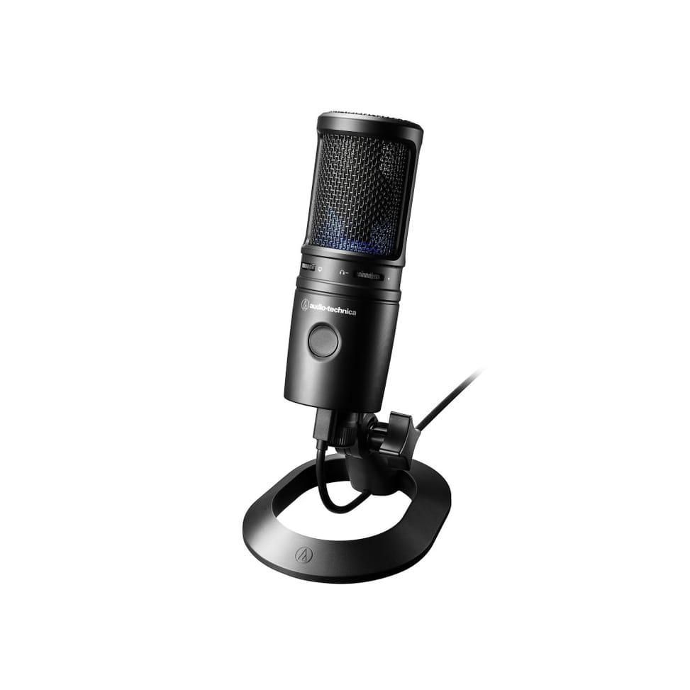 ميكروفون مكثف USB-C Audio-Technica AT2020 USB-X مع مخرج سماعة للمراقبة – صورة 3