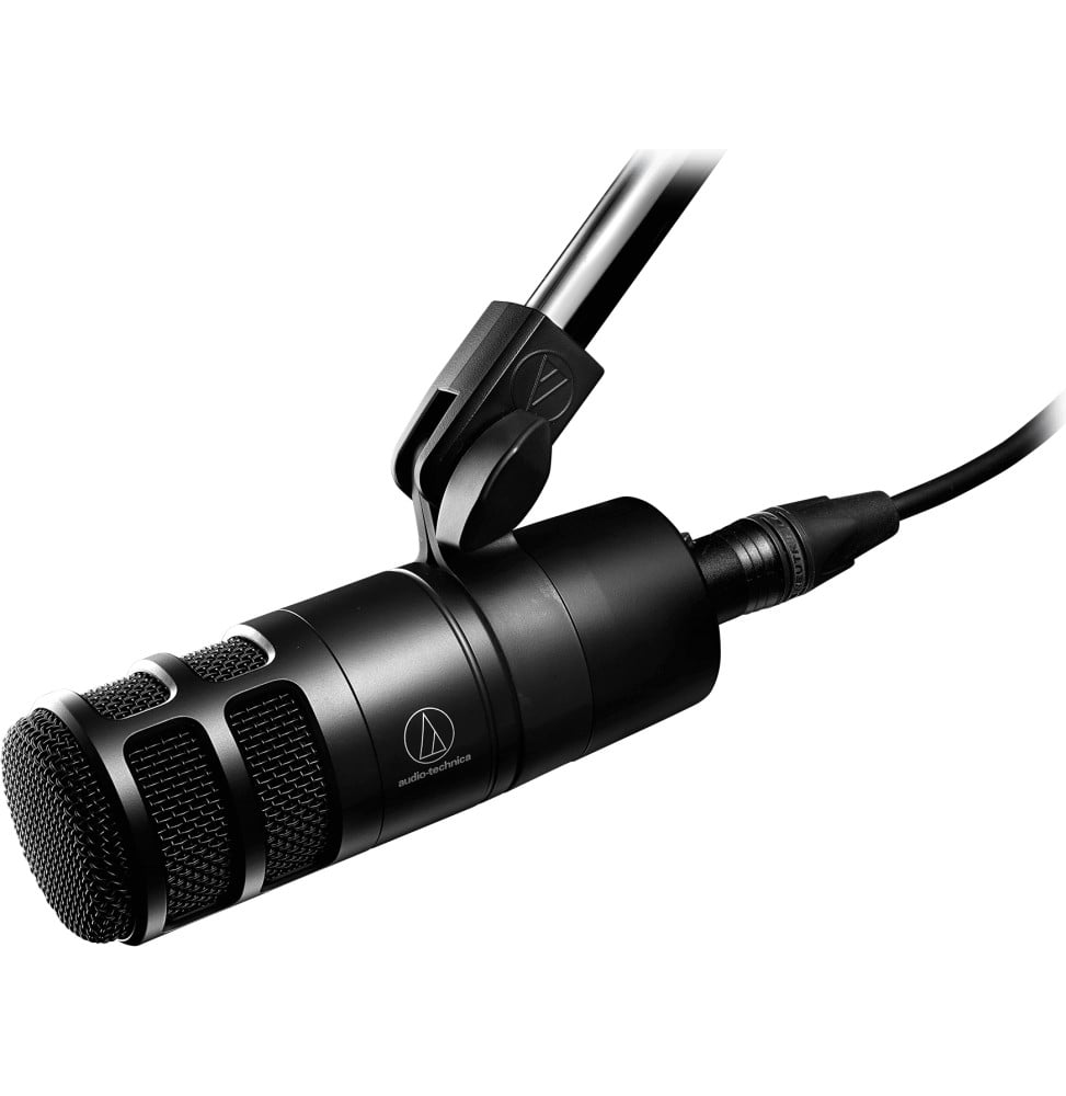 Audio-Technica AT2040 — Microphone broadcast hypercardioïde dynamique – vue 3