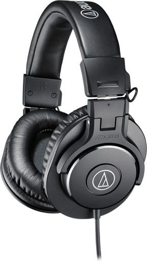 Audio-Technica ATH-M30X — Casque studio monitoring fermé, réponse étendue
