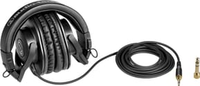 سماعة رأس استوديو مغلقة للمراقبة Audio-Technica ATH-M30X باستجابة ممتدة — صورة 2