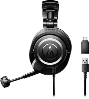 Audio-Technica ATH-M50x StreamSet USB — USB-C Broadcast Headset