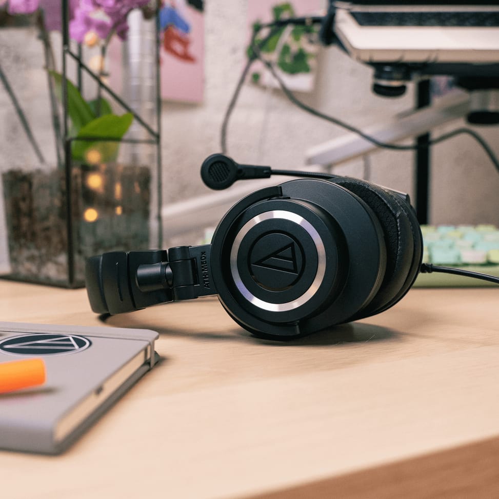 سماعة رأس بميكروفون للبث XLR Audio-Technica ATH-M50x StreamSet – صورة 8