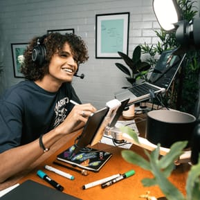 سماعة رأس بميكروفون للبث XLR Audio-Technica ATH-M50x StreamSet — صورة 8