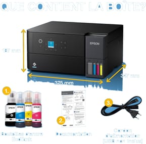 طابعة متعددة الوظائف بخزانات حبر قابلة لإعادة التعبئة Epson EcoTank L4360 (C11CL41411) — صورة 4