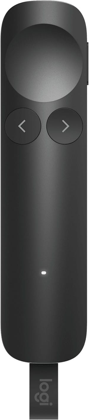 جهاز تحكم للعروض التقديمية Logitech Spotlight 2 - استجابة لمسية وبلوتوث ومستقبل Logi Bolt USB-C (910-007672)
