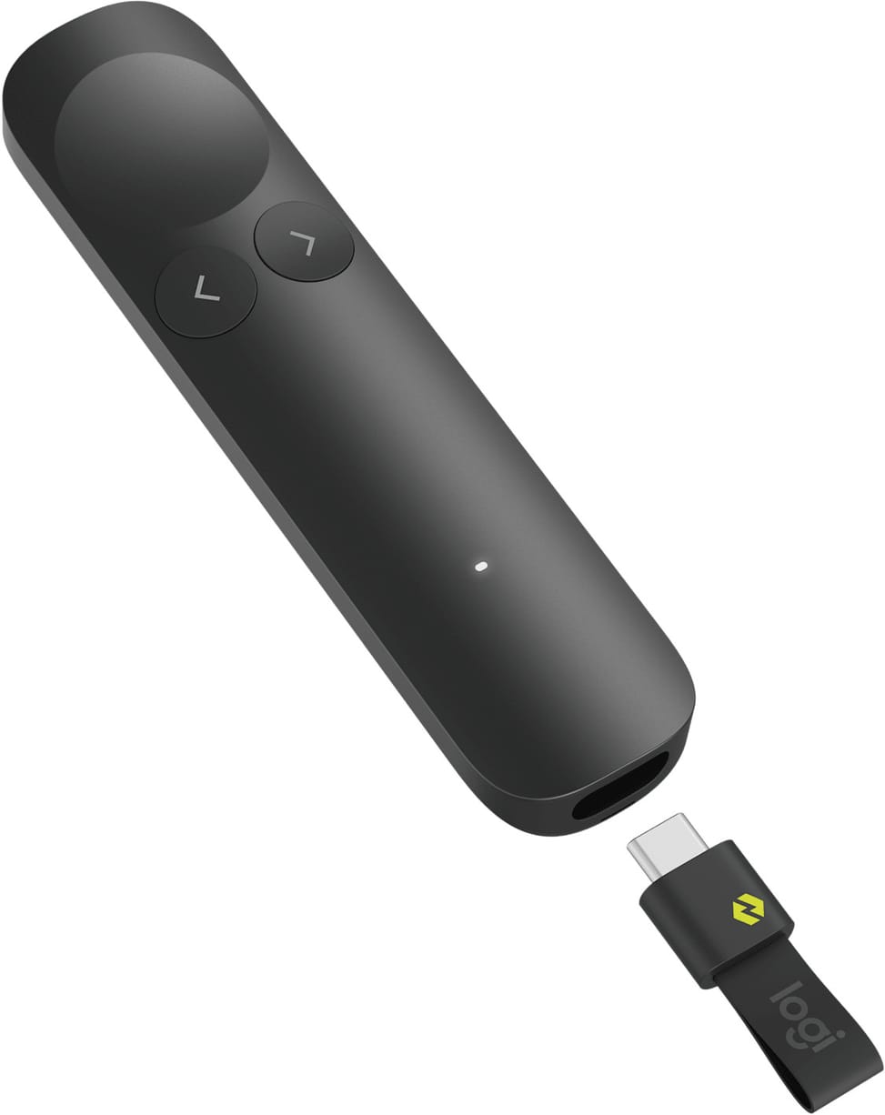 Télécommande de présentation Logitech Spotlight 2 - retour haptique, Bluetooth et Logi Bolt USB-C (910-007672) – vue 4