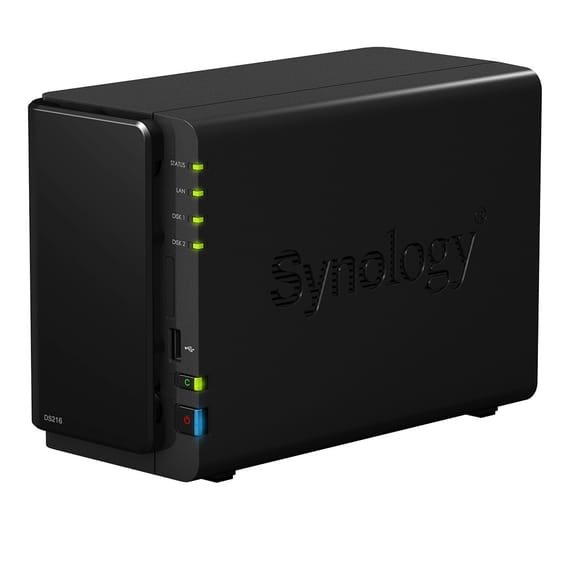 Serveur NAS compact à 2 baies Synology DiskStation DS216