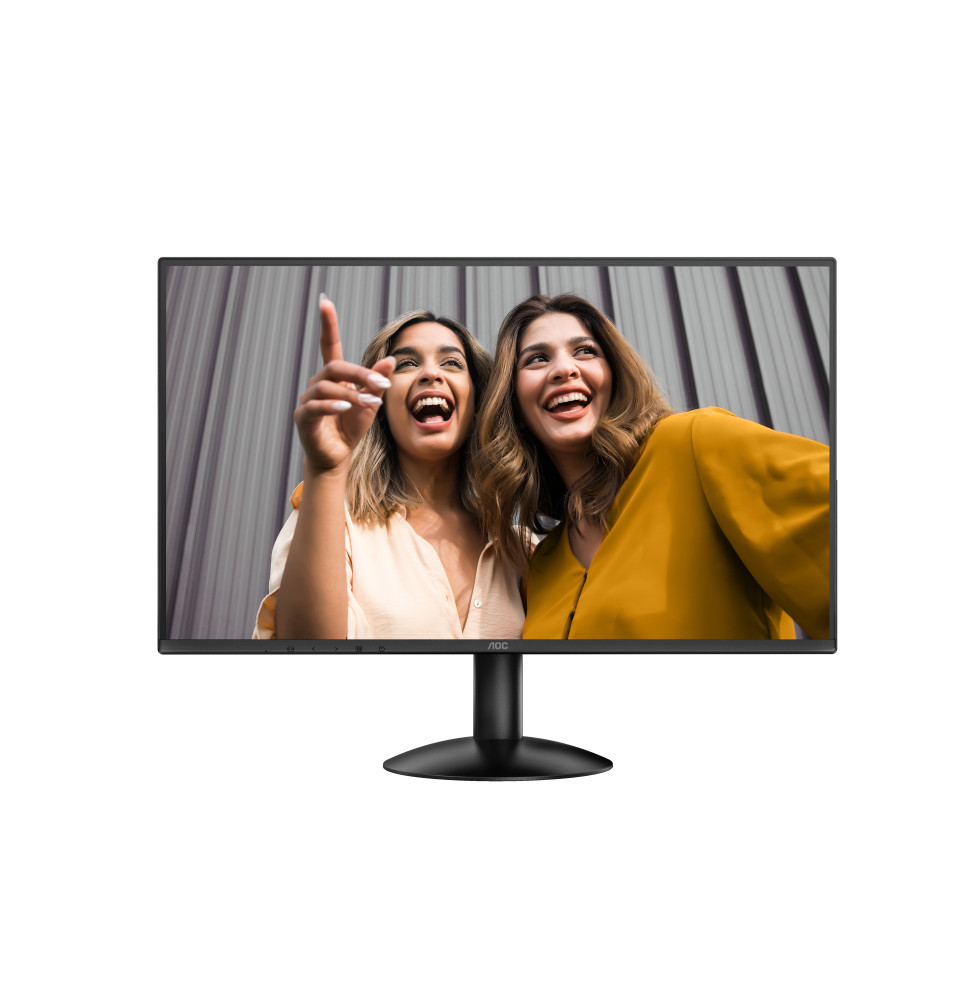 شاشة كمبيوتر 23.8 بوصة AOC 24B30H3 بدقة Full HD ومعدل تحديث 120 Hz، لوحة IPS باللون الأسود (24B30H3) — صورة 1