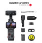 Caméra à stabilisateur Insta360 Luna Ultra Creator Bundle Noir Cosmique